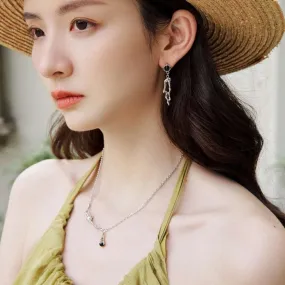 Branch Pendant Chain Necklace